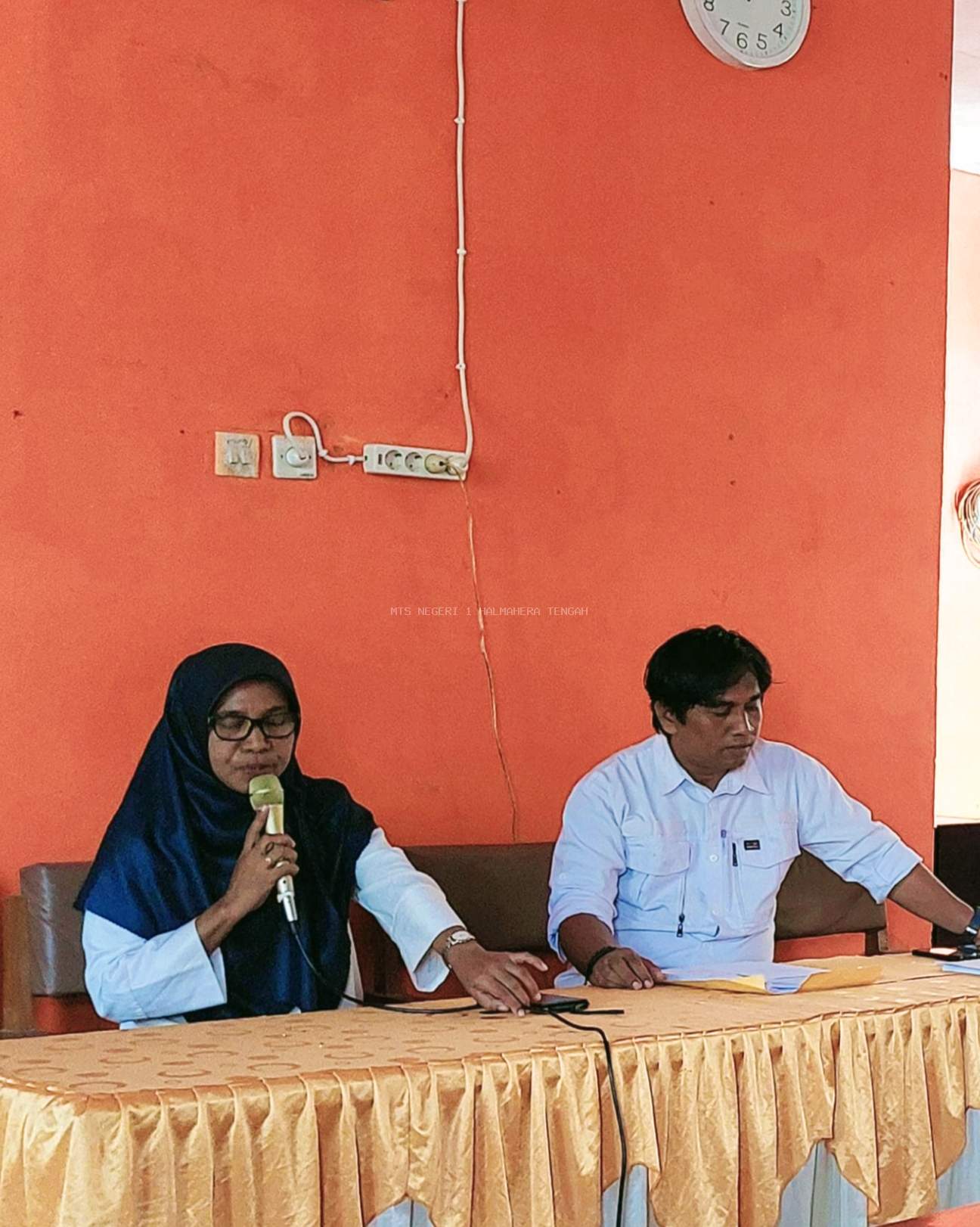 Pelaksanaan Audit Instrumen soal Asesmen Madrasah  Periode 2023-2024 Pada MTsN 1 Halteng