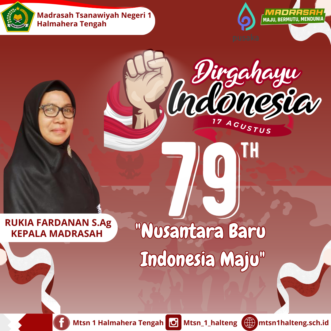Dirgahayu Republik Indonesia yang ke 79 Tahun